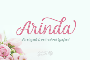 Arinda: A Handwritten Script Font for Warm, Trustworthy Branding
