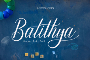 Balithya: A Script Font for Campaign Creativity