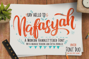 Boost Your Brand with Nafasyah: The Perfect Script Font for Small Businesses