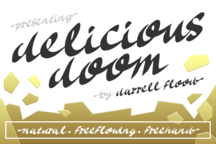 Delicious Doom: A Font That Adds Flavor to Digital Design