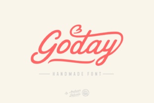 Goday: A Warm, Confident Script Font for Handmade Brands