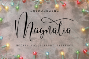 Magnalia: A Script Font That Elevates Your Brand’s Visual Story