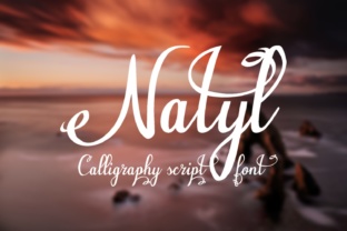 Natyl: A Playful Script Font for Dynamic Campaigns