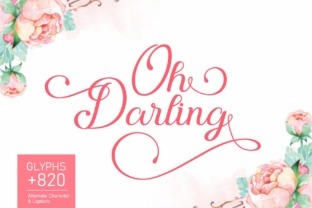 Oh Darling: A Script Font That Elevates Digital Branding