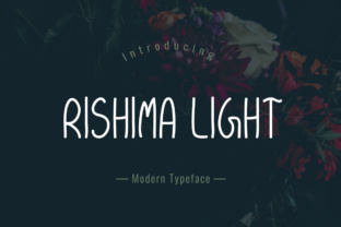 Rishima Light: A Font for Thoughtful Design