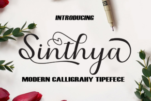 Sinthya: A Handwritten Font That Makes Your Brand Feel Human