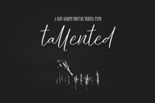 Tallented: A Stylish Font for Romantic Branding