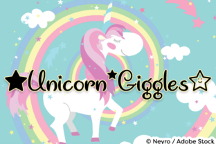 Unicorn Giggles: A Magical Script Font for Digital Marketers