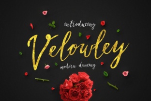 Velowley: A Modern Script Font for Creative Branding