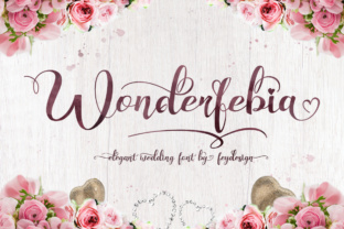 Wonderfebia: A Script Font That Elevates Web Design