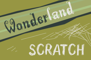 Wonderland Scratch: A Font That Adds Charm to Your Web Design
